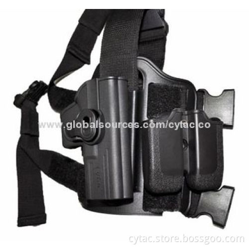 Cytac Universal Police Military Equipment Polymer Drop Leg Holster